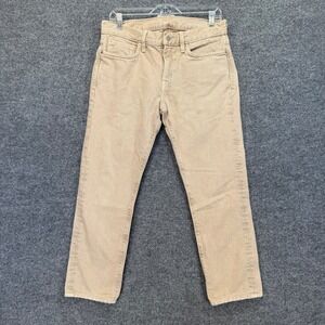Outerknown S.E.A. Jeans Mens 30x27 Tan Drifter Tapered Fit Organic‎ Cotton